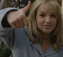 Britney Spears Thumbs Up GIF