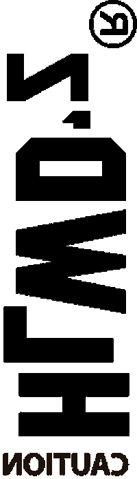 Caution Sticker by HollywooDog'z