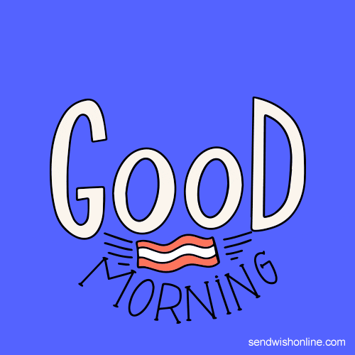 Good Morning Coffee GIF by sendwishonline.com