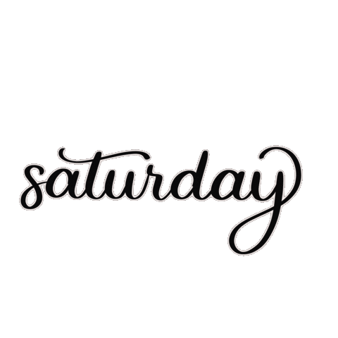 Saturday Sticker