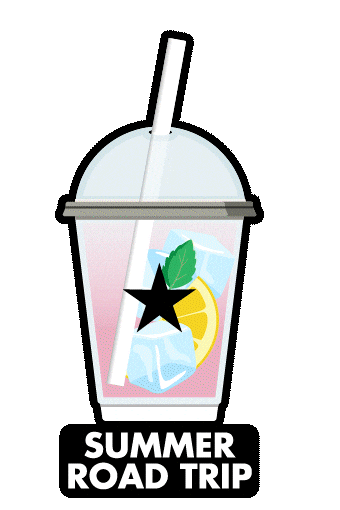 Traveling Road Trip Sticker by Mugg & Bean