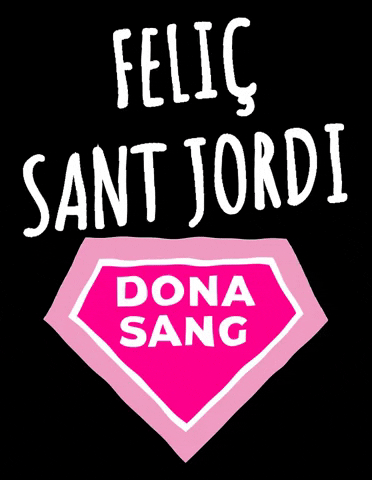 Sant Jordi Feliz GIF by DonaSang