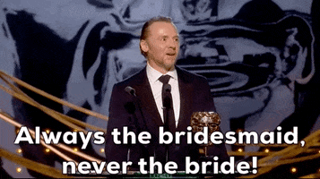 Simon Pegg Always The Bridesmaid Never The Bride GIF by BAFTA