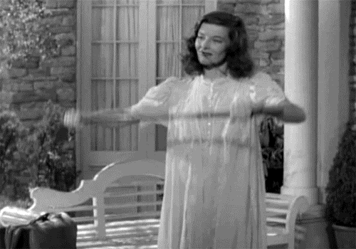 Katharine Hepburn Reaction GIF by Maudit - Find & Share on GIPHY