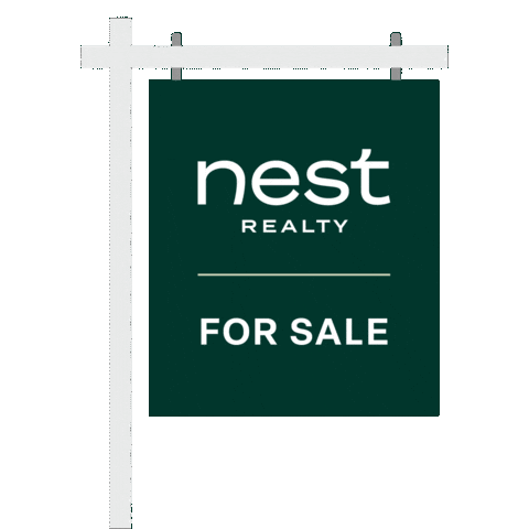 Real Estate For Sale Sign Sticker by Nest Realty