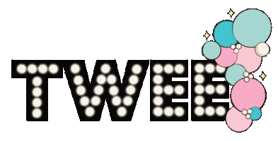 Twee Partees Sticker