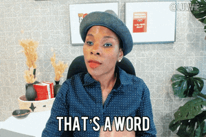 Say It Agree GIF by Luvvie Ajayi Jones