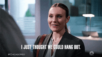 I Just Thought We Could Hang Out GIF by One Chicago