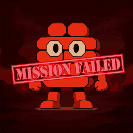 Fail Game Over GIF by otomato