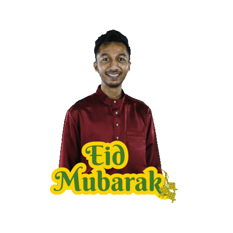 Hari Raya Happy Eid Sticker by Fly FM