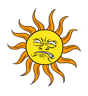 Sun Sticker by TopCrop
