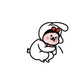 Bunny 兔子 Sticker