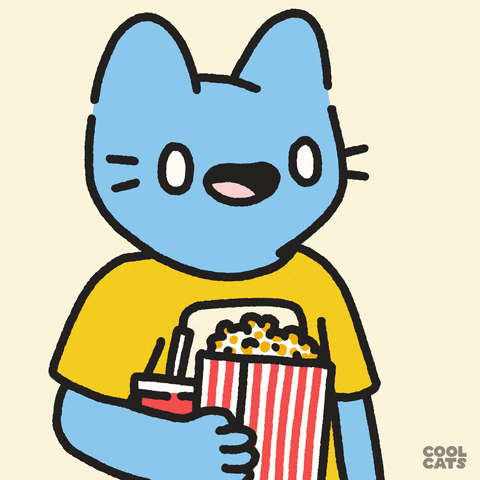 Here We Go Eating GIF by Cool Cats