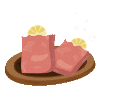 Food Bubble Sticker