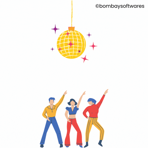 Happy Dance GIF by Bombay Softwares
