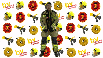 Valencia Dressing Up GIF by Valencia's City Council Firefighter Department