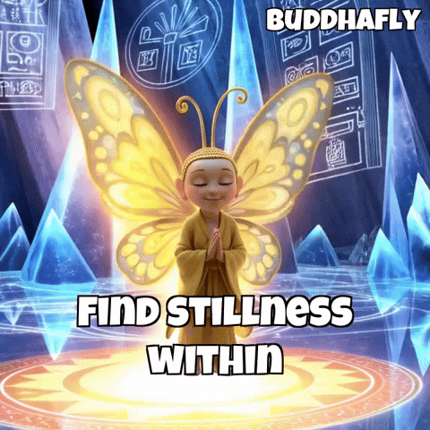 Glow Inner Peace GIF by BuddhaFlyJourney