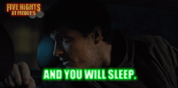 And You Will Sleep