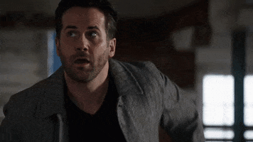 Look Up Niall Matter GIF by Hallmark Mystery