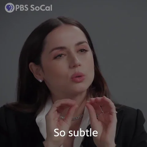 Ana De Armas Actors GIF by PBS SoCal