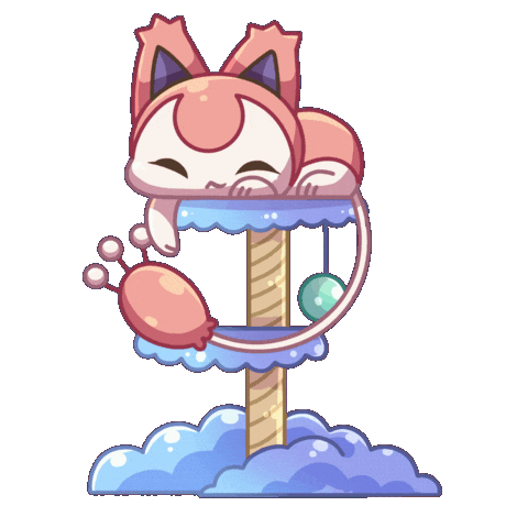 Happy Cat Sticker by Moki