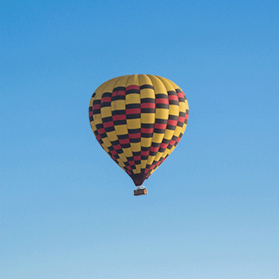 Lukesistegia magic balloon photoshop mongolfiera GIF