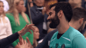 Happy Rodrigo Corrales GIF by Paris Saint-Germain Handball