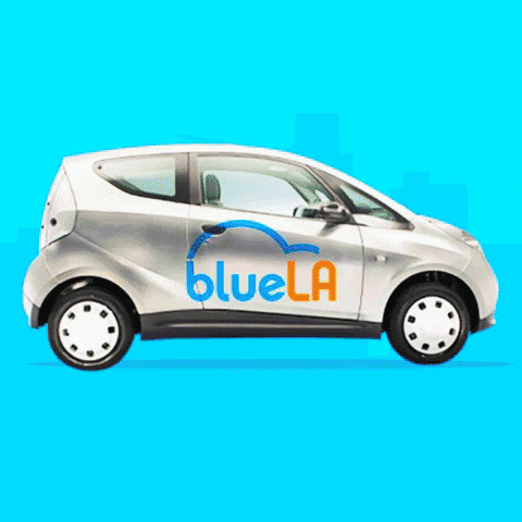 La GIF by BlueLA Car Sharing