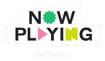 Now Playing Voice Over Sticker by Fiverr