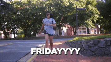 Friday Down The Hill GIF by Davidson College