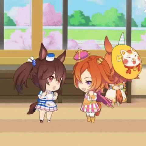 Chibi Umamusume GIF