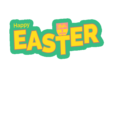 Happy Easter Sticker by Newcastle University