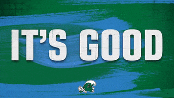 Its Good Football GIF by GreenWave