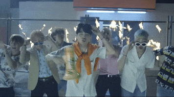Park Jimin Fire GIF by BTS