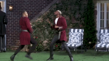 Much Ado About Nothing Fight GIF by The Public Theater