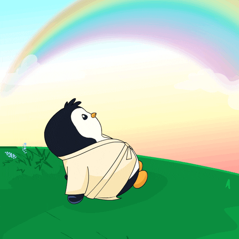 Nice Day Summer GIF by Pudgy Penguins