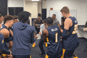 Happy Blue And Gold GIF by UNCG