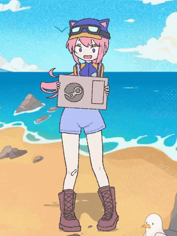 Steam GIF