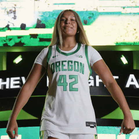 Oregon Basketball GIF by GoDucks