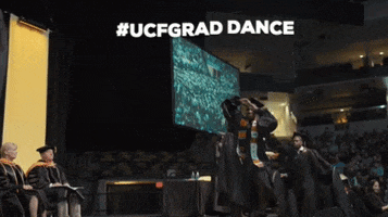 ucfedu dance dancing college graduation GIF
