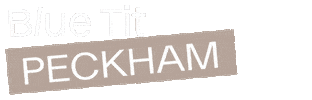Peckham Sticker by Blue Tit London
