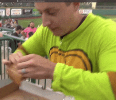Hungry Pizza GIF by TinCaps