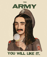 ice cream army GIF by Scorpion Dagger