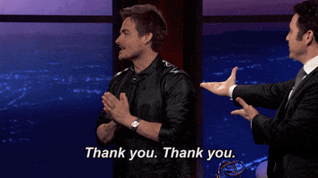 kevin zegers thank you GIF by What Just Happened??!