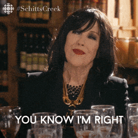 Im Right Schitts Creek GIF by CBC