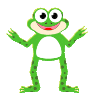 Dance Frog Sticker