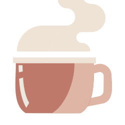 Coffee Mug Sticker by Saltwater-Shop.com