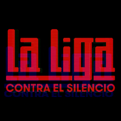 liganosilencio liga contra el silencio logo liga GIF
