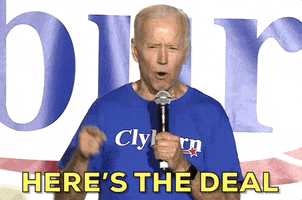 Joe Biden Heres The Deal GIF by Election 2020