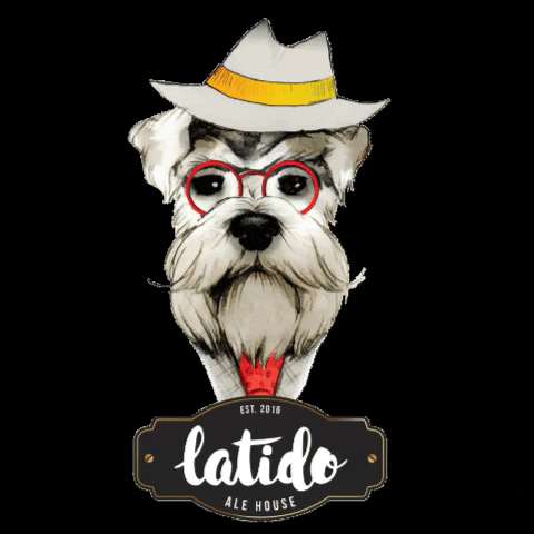 Schnauzer Lah GIF by Latido Ale House